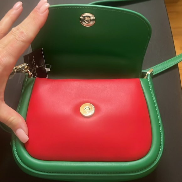 ⭐️⭐️HOST PICK ⭐️⭐️Kate Spade Puffy Melon Mini Bag. NWT - Picture 5 of 8